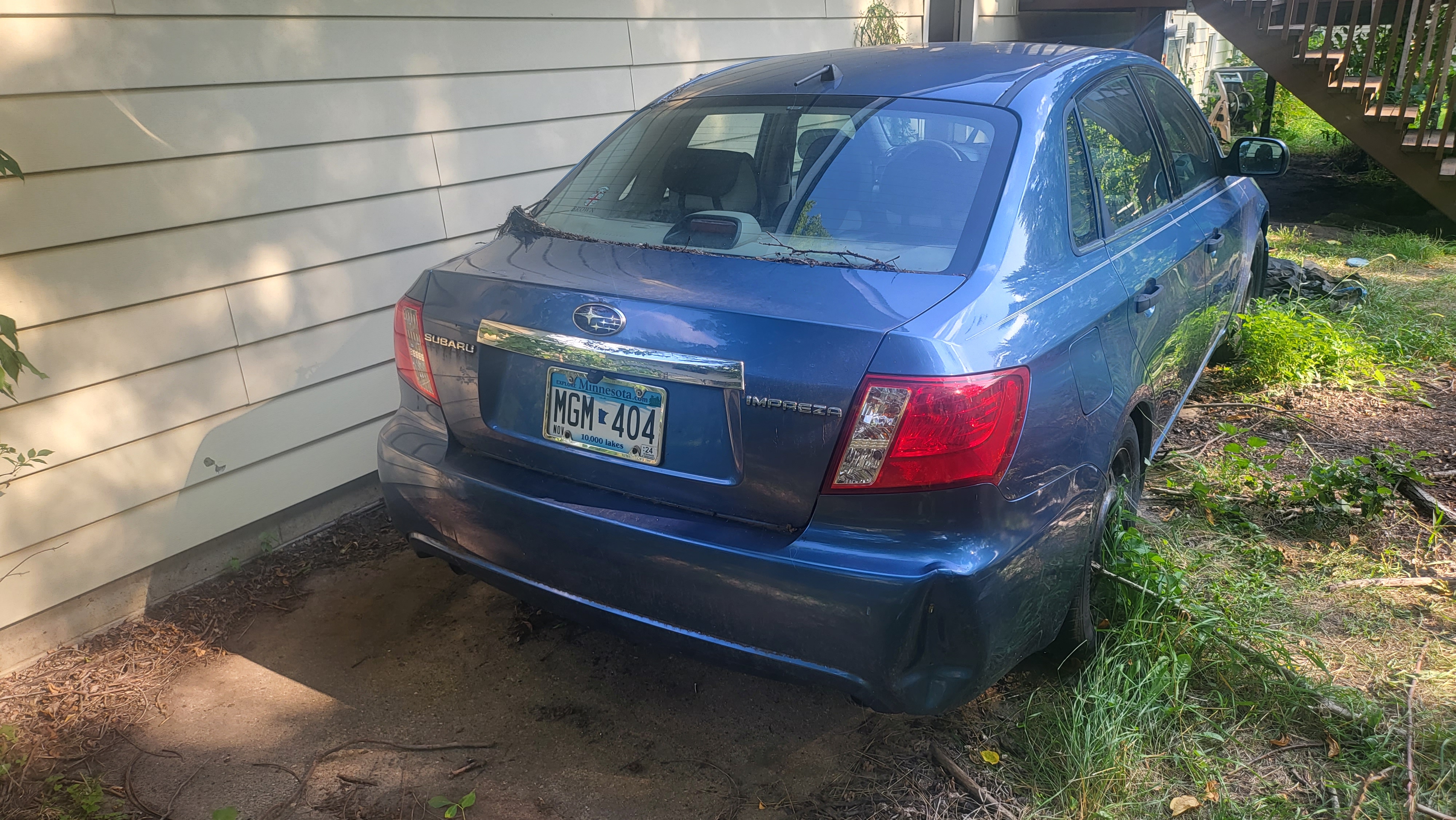 Rear three-quarter