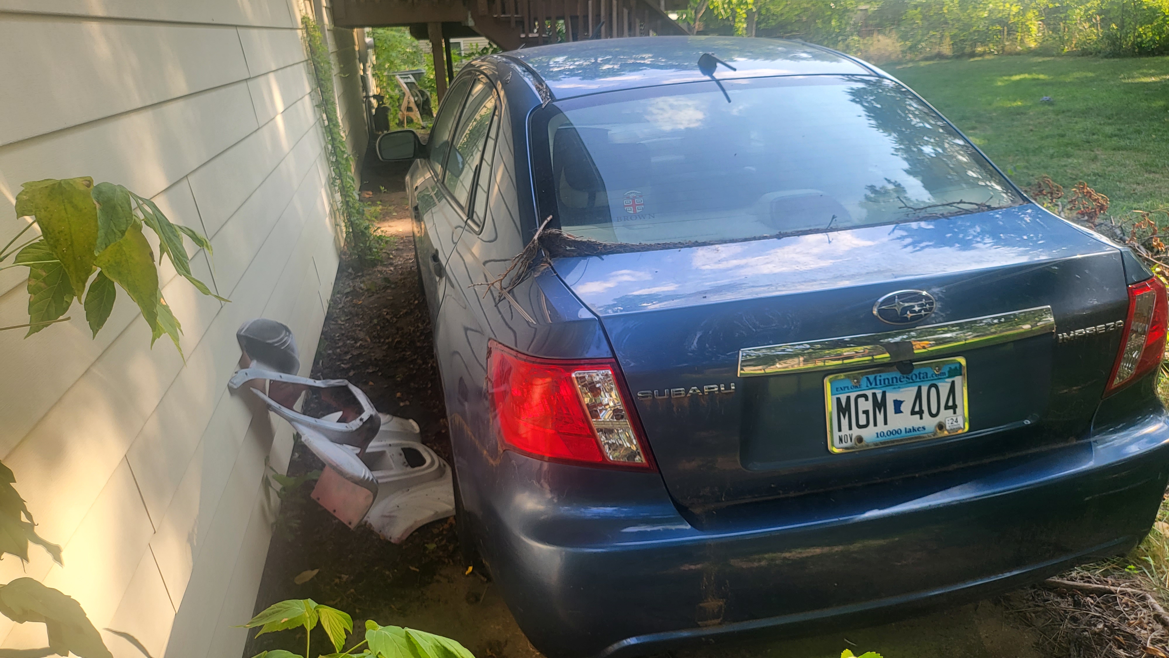 Rear driver's side