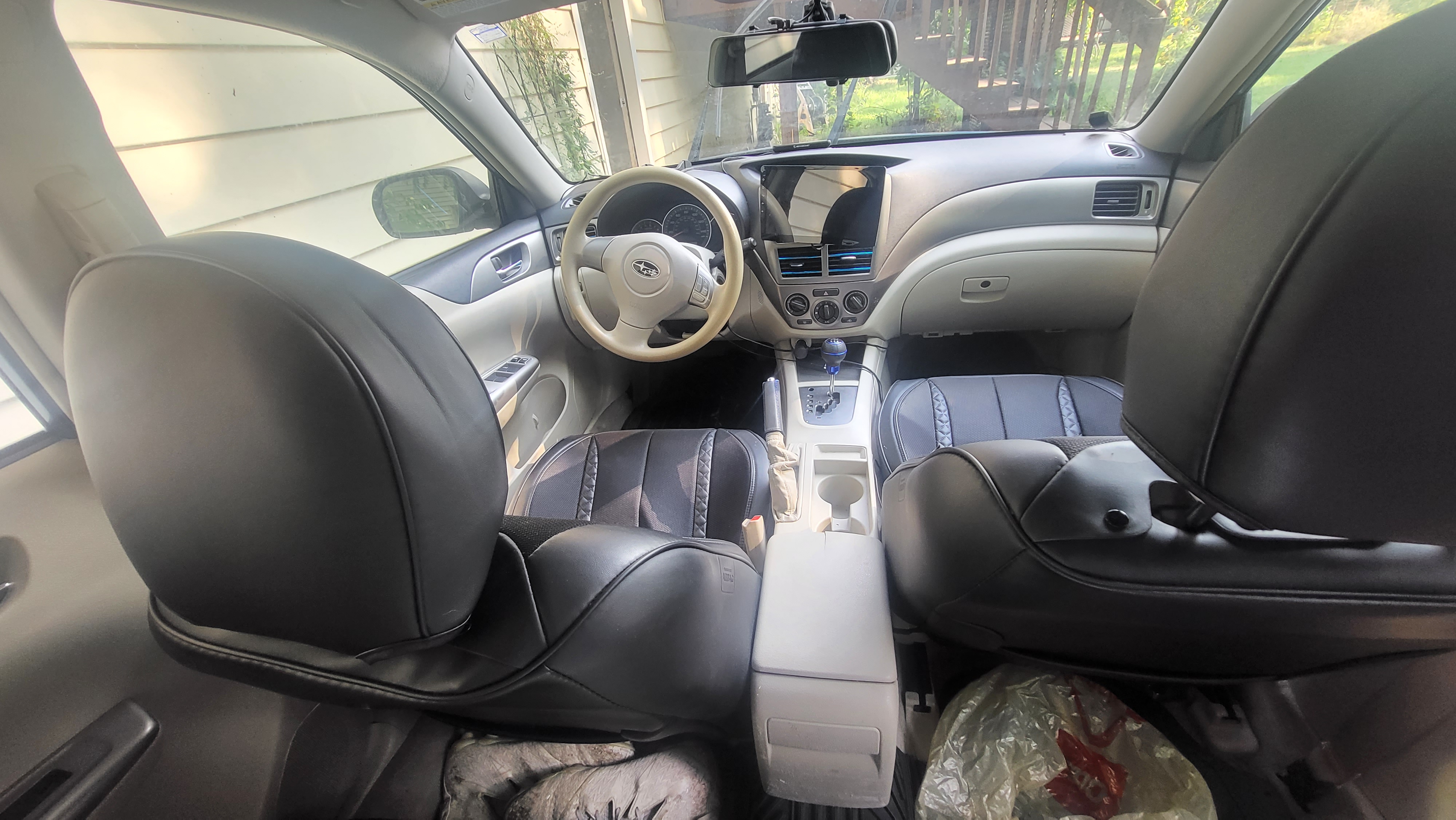 Interior, cabin view